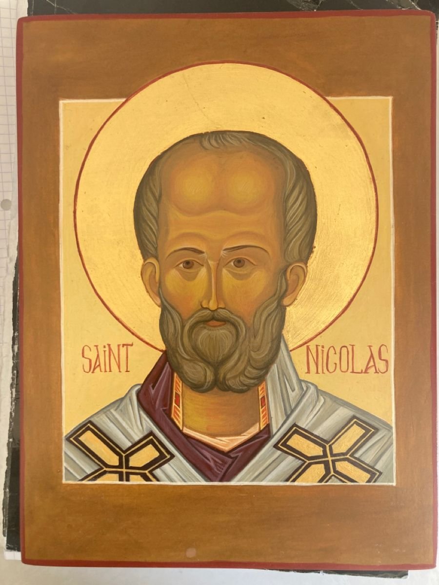 Saint Nicolas, icône russe